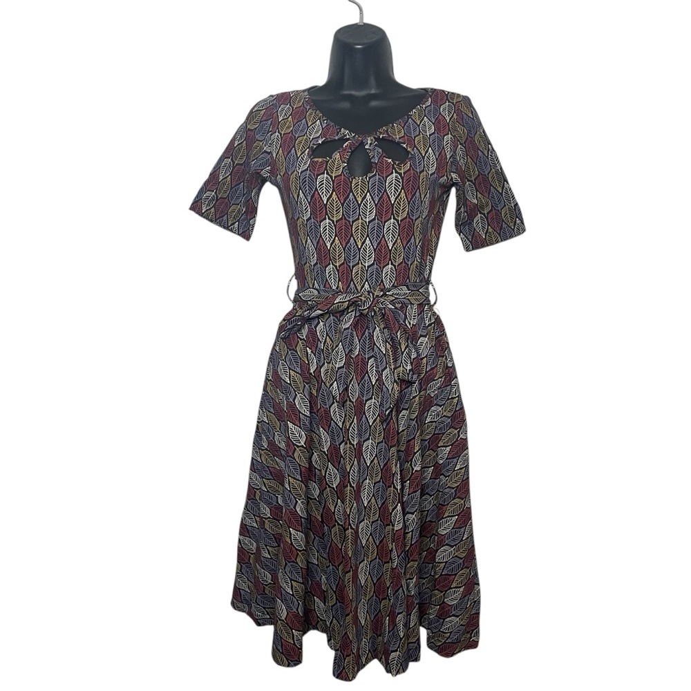 Effie’s Heart Dahlia Autumn Print Pocket Dress - Picture 2 of 9